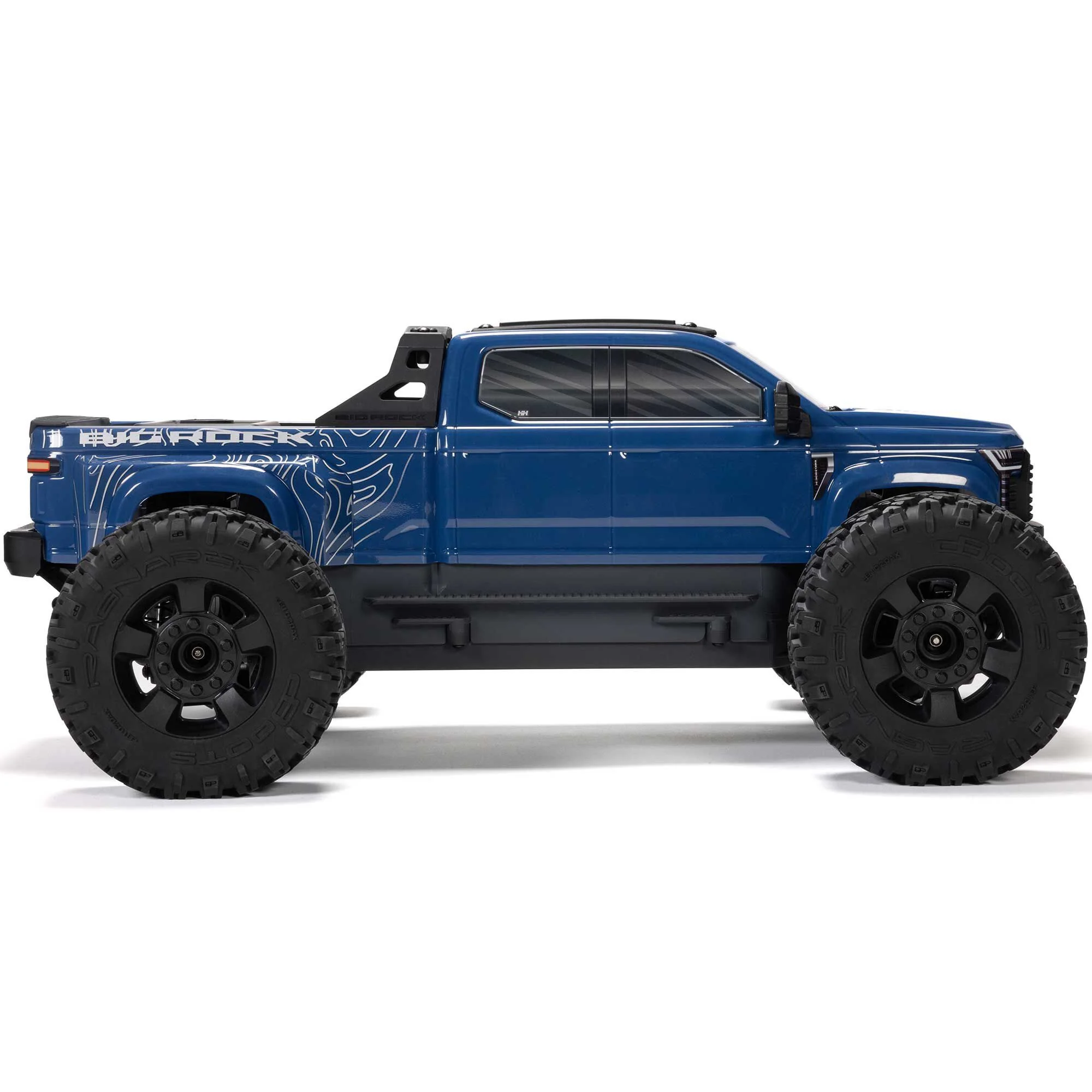 Arrma Monster Truck 1/10 BIG ROCK 223S DSC brushless 4X4 RTR bleu - ARA4312V4T3 - Image 6