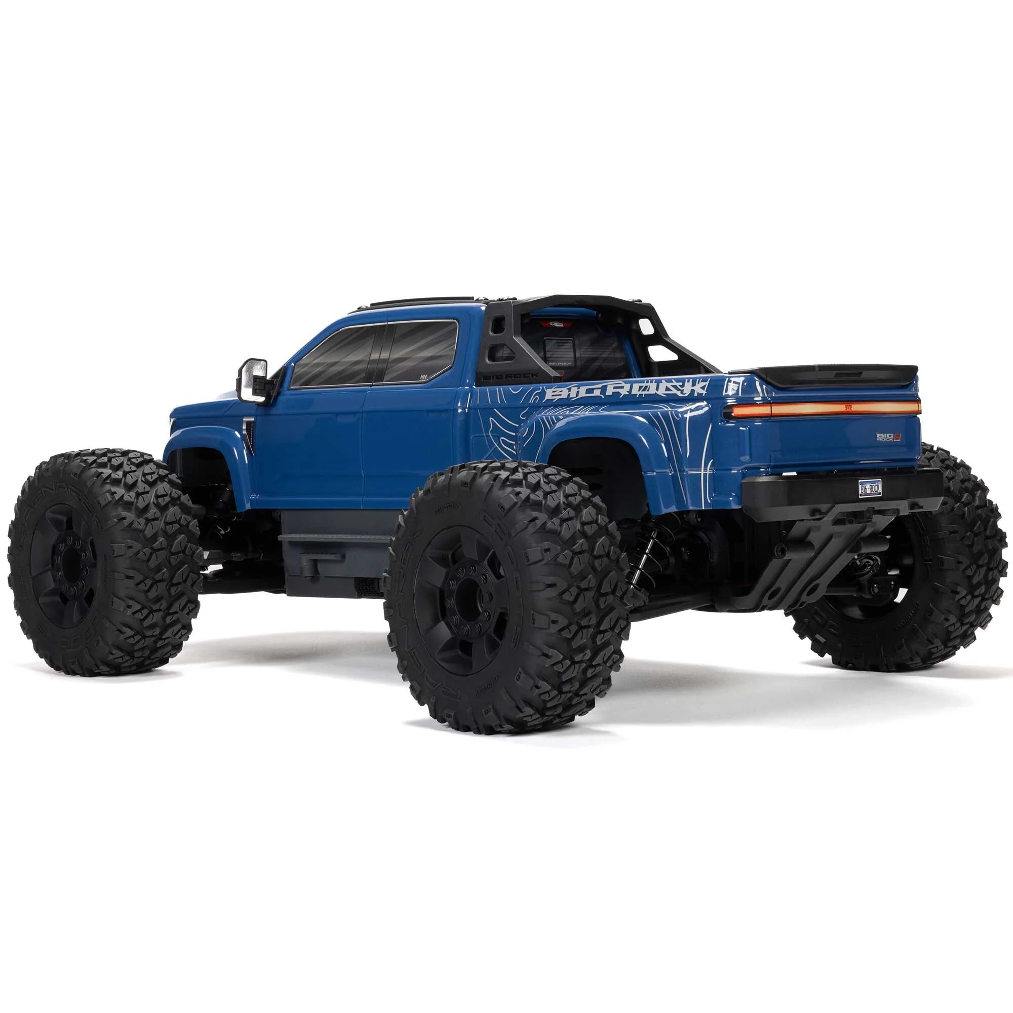 Arrma Monster Truck 1/10 BIG ROCK 223S DSC brushless 4X4 RTR bleu - ARA4312V4T3 - Image 7
