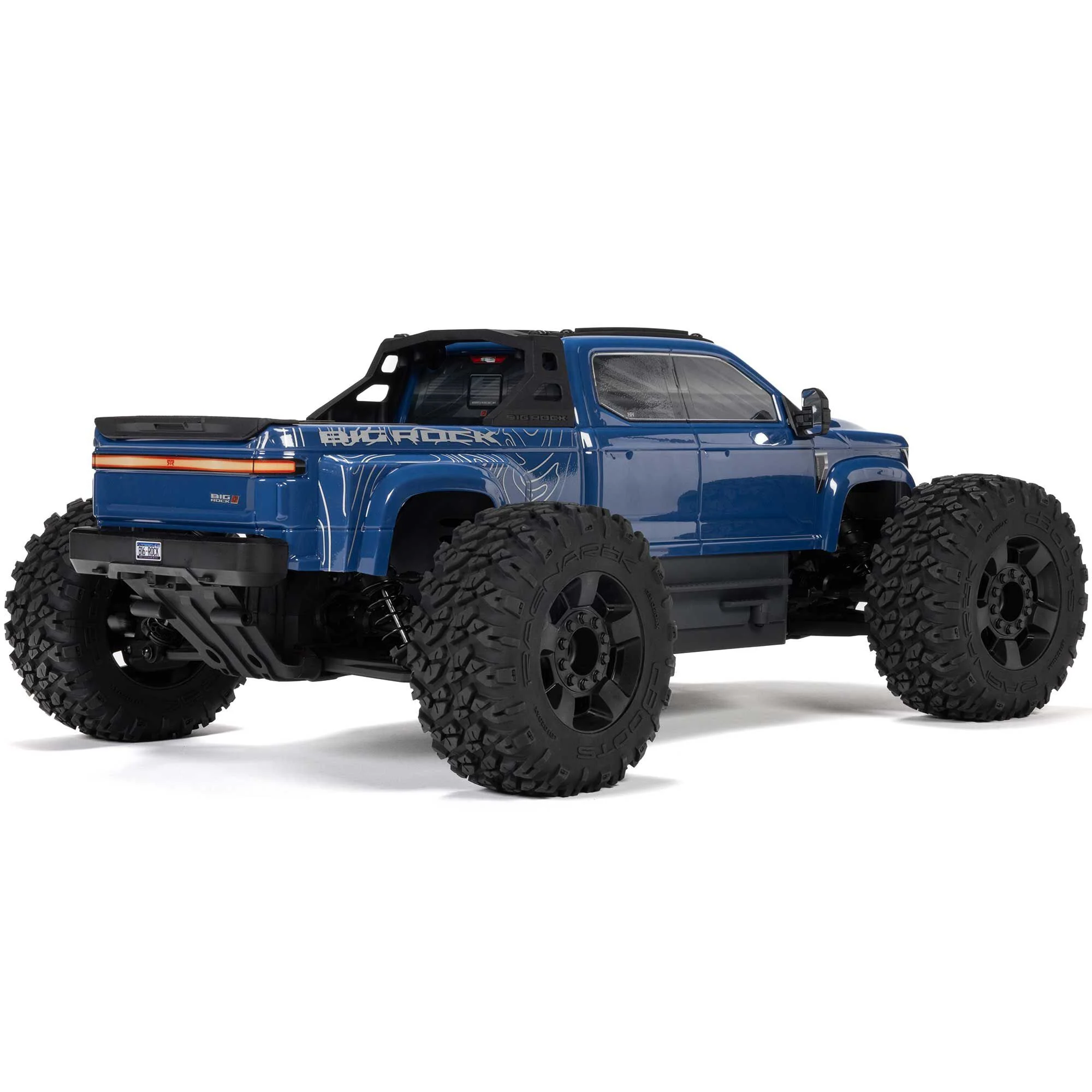 Arrma Monster Truck 1/10 BIG ROCK 223S DSC brushless 4X4 RTR bleu - ARA4312V4T3 - Image 9