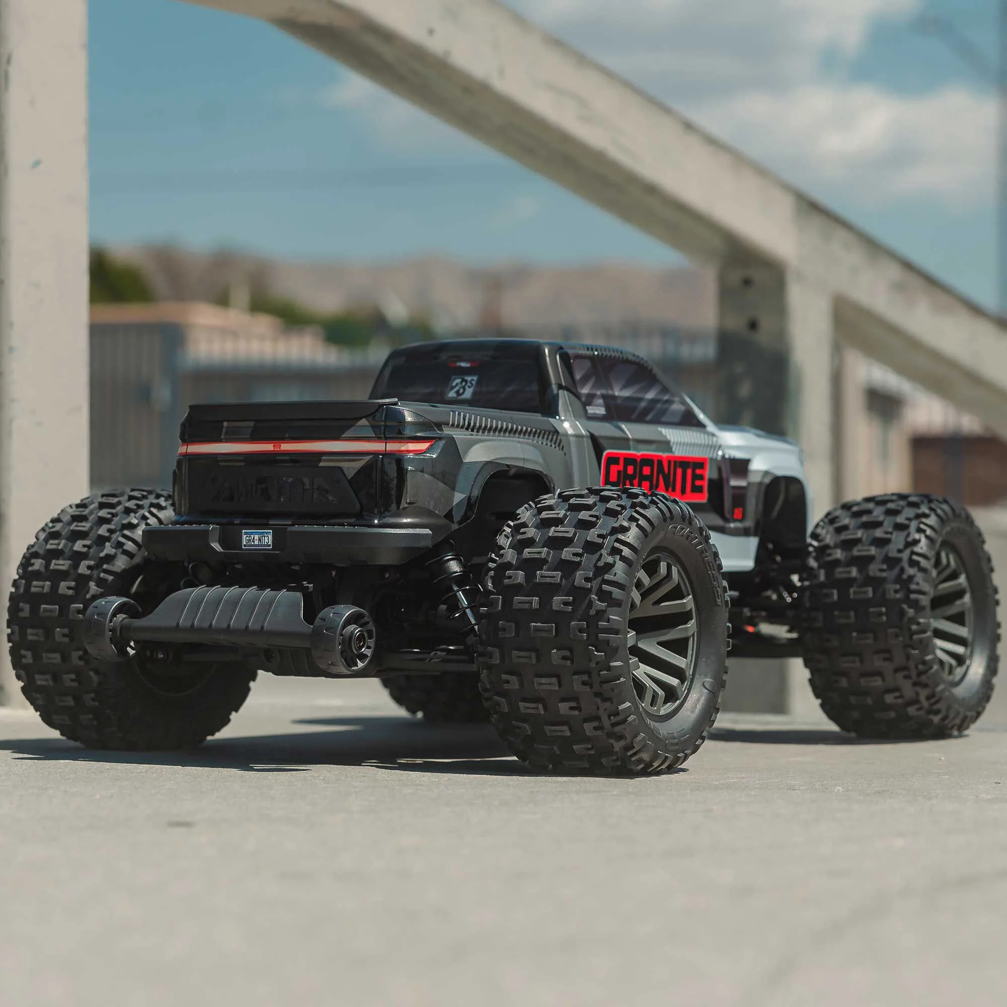 Arrma Monster Truck brushless GRANITE 223S DSC 4X4 RTR 1/10 gris - ARA4302V4T3 - Image 19