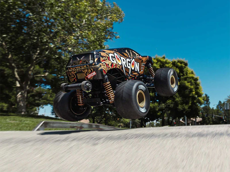 Arrma Monster Truck Gorgon GROM charbon 4X4 RTR 1/16 bronze - ARA2130T3 - Image 8