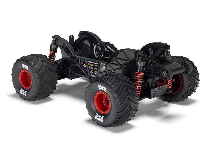 Arrma Monster Truck Gorgon GROM charbon 4X4 RTR 1/16 rouge - ARA2130T2 - Image 5