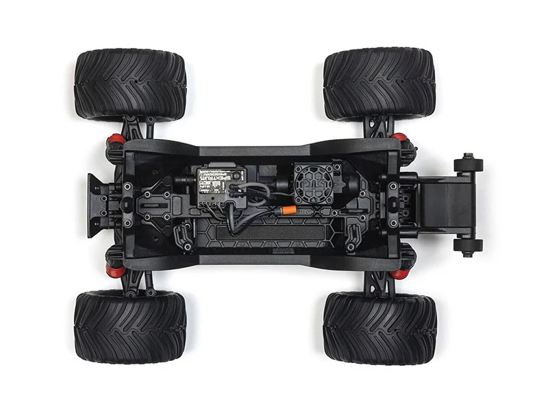 Arrma Monster Truck Gorgon GROM charbon 4X4 RTR 1/16 rouge - ARA2130T2 - Image 7