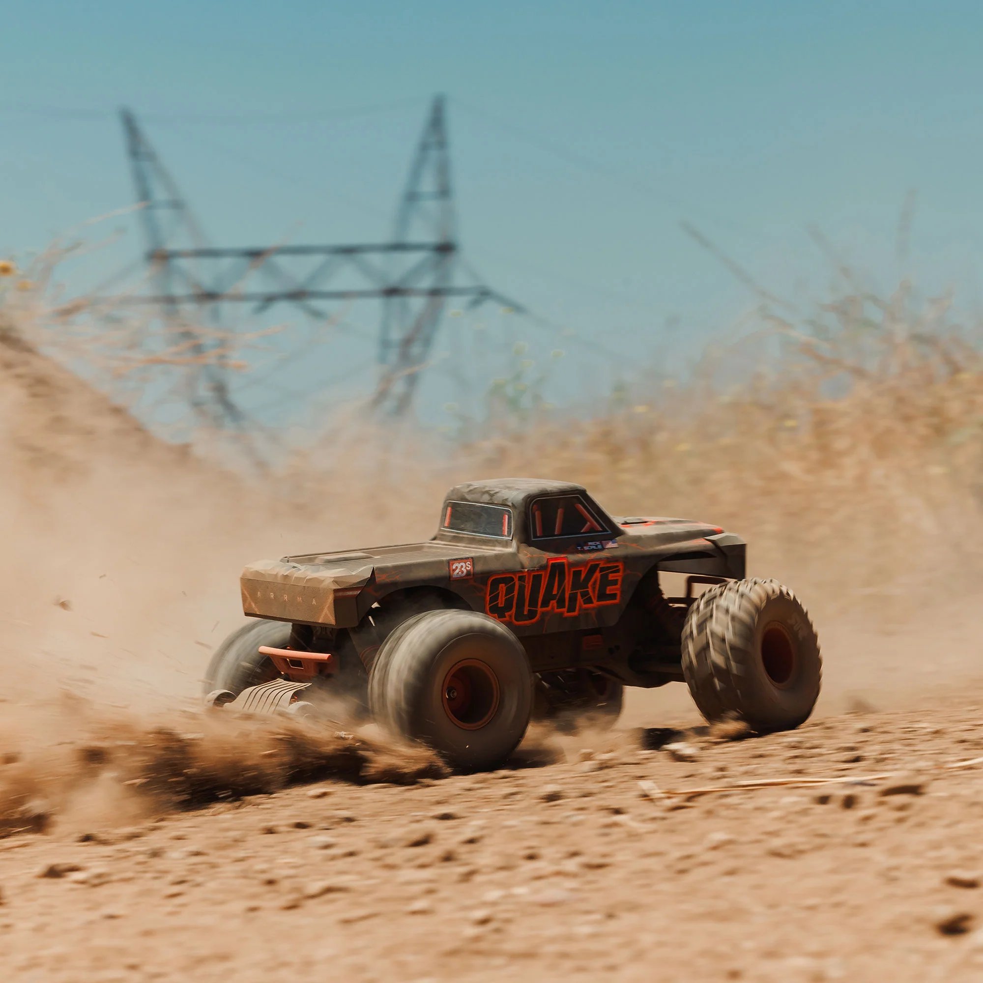 Arrma Monster Truck QUAKE 223S DSC 2WD RTR Brushless 1/10 rouge - ARA3537T1 - Image 20