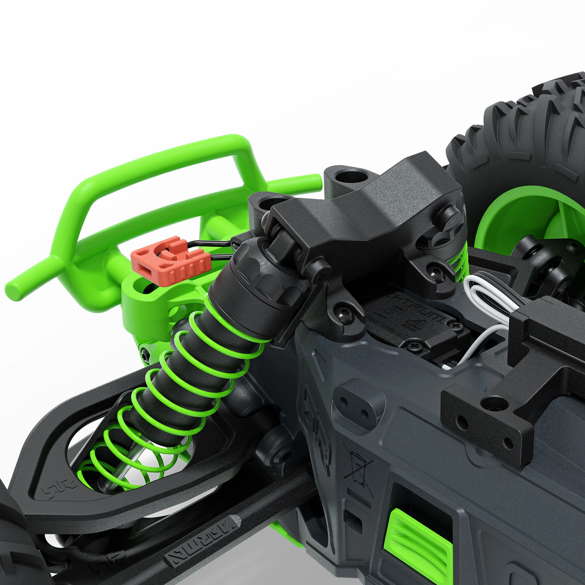 Arrma Monster Truck QUAKE 223S DSC 2WD RTR Brushless 1/10 vert - ARA3537T2 - Image 15
