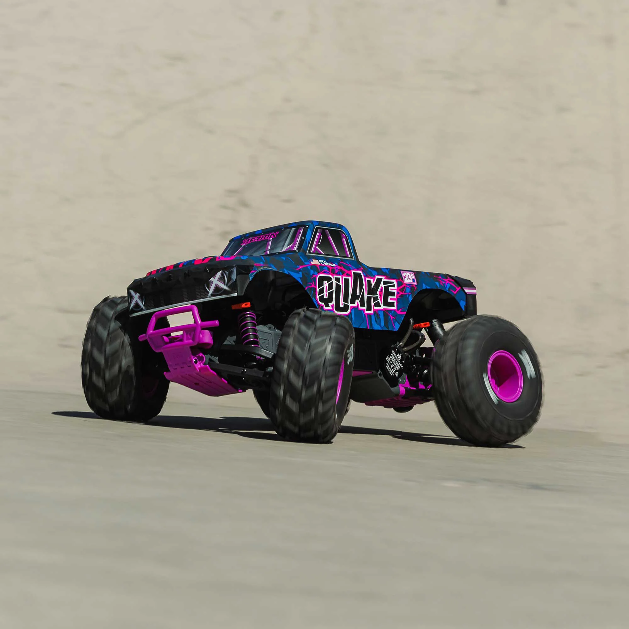 Arrma Monster Truck QUAKE 223S DSC 2WD RTR Brushless 1/10 violet - ARA3537T3 - Image 13
