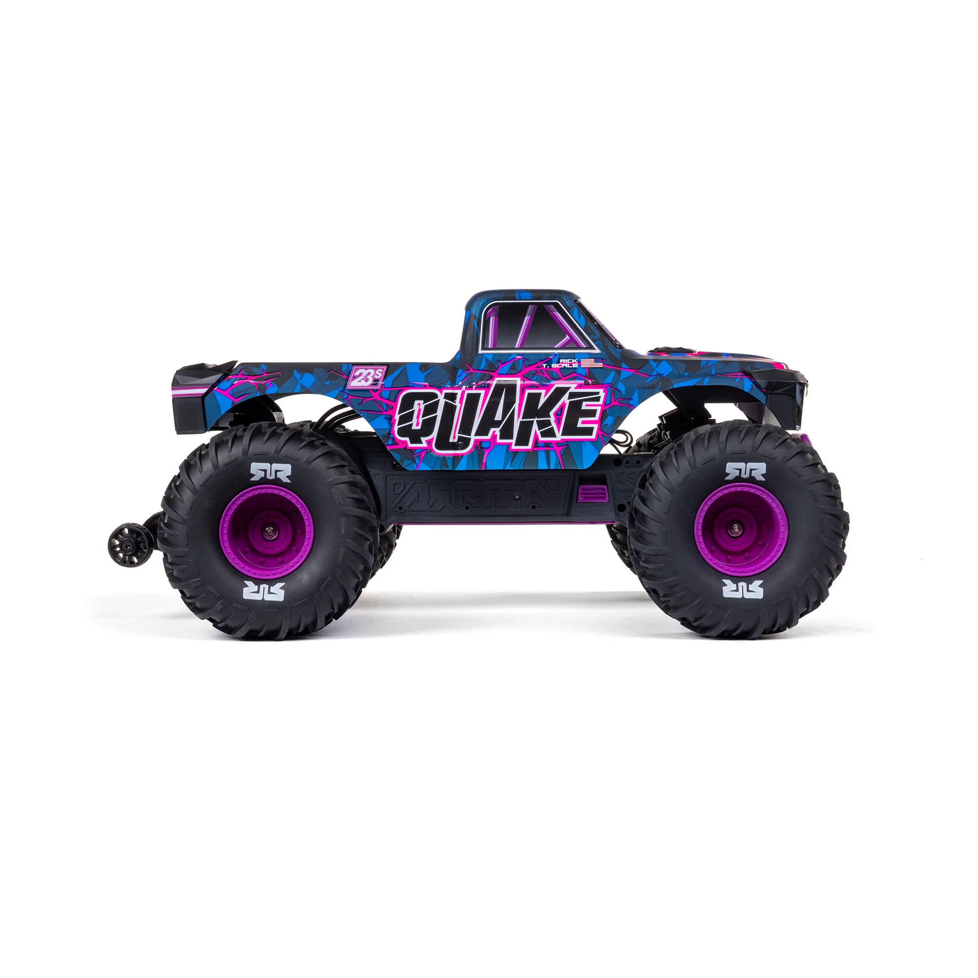 Arrma Monster Truck QUAKE 223S DSC 2WD RTR Brushless 1/10 violet - ARA3537T3 - Image 4