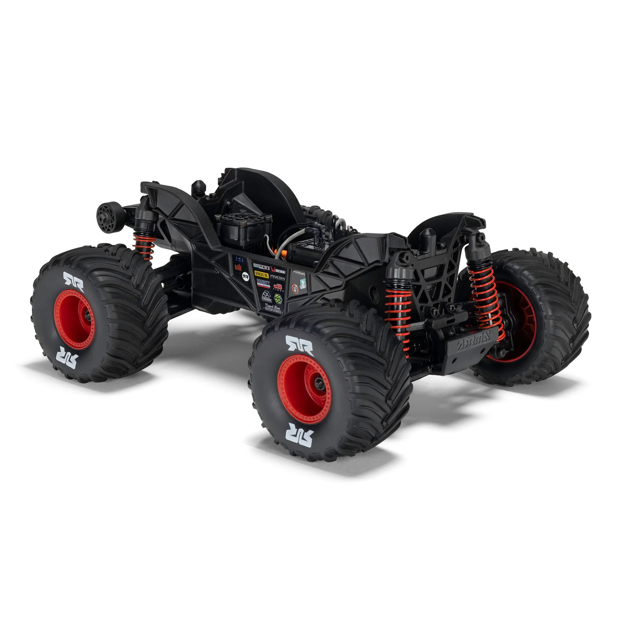 Arrma Monster Truck Quake GROM charbon 4X4 RTR 1/16 rouge - ARA2137T1 - Image 5
