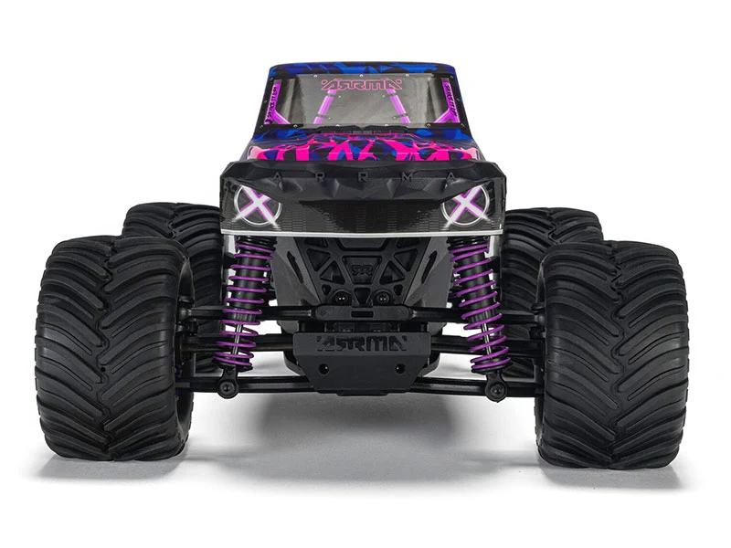 Arrma Monster Truck Quake GROM charbon 4X4 RTR 1/16 violet - ARA2137T3 - Image 2