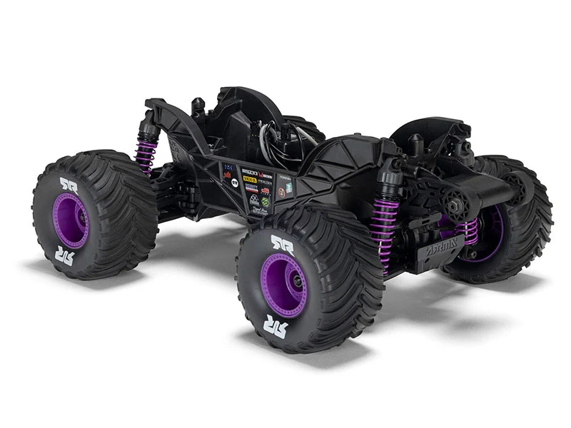 Arrma Monster Truck Quake GROM charbon 4X4 RTR 1/16 violet - ARA2137T3 - Image 5