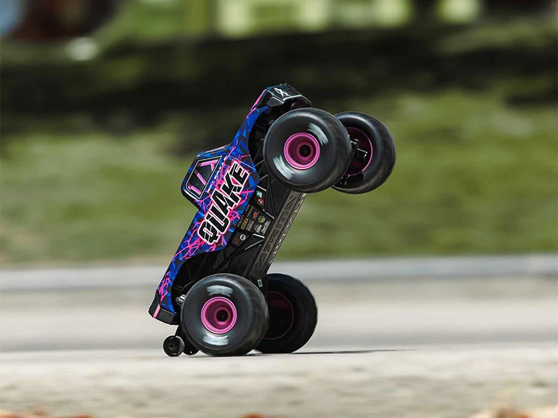 Arrma Monster Truck Quake GROM charbon 4X4 RTR 1/16 violet - ARA2137T3 - Image 9