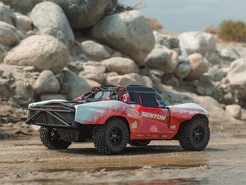 Arrma Senton 1/10 V4 223S BLX Brushless 4X4 rouge - ARA4303V4T2 - Image 8