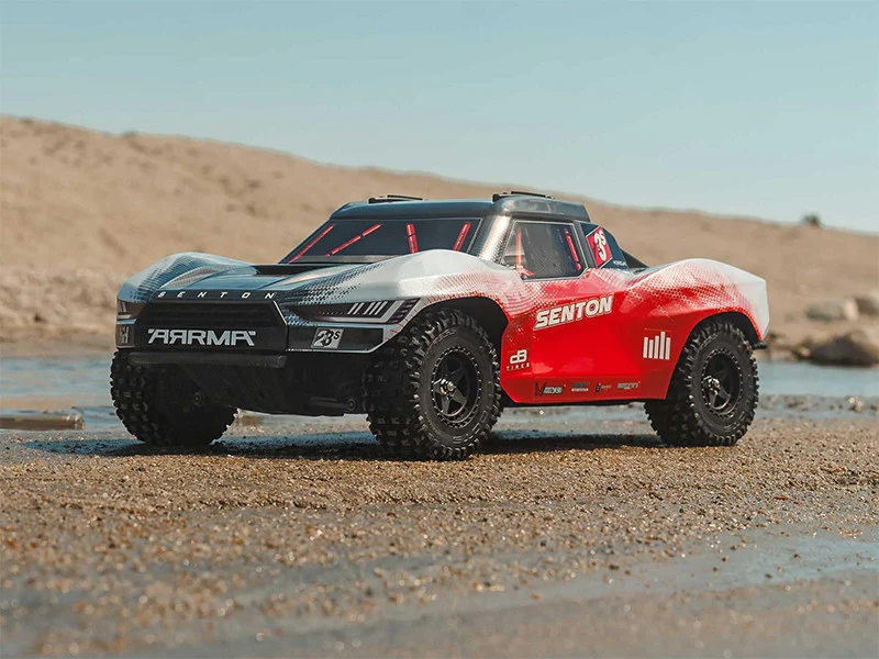 Arrma Senton 1/10 V4 223S BLX Brushless 4X4 rouge - ARA4303V4T2 - Image 9