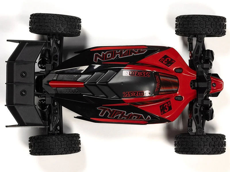 Arrma Typhon GROM 223S BLX 1/14 brushless 4X4 rouge ARA2306ST1 - Image 4