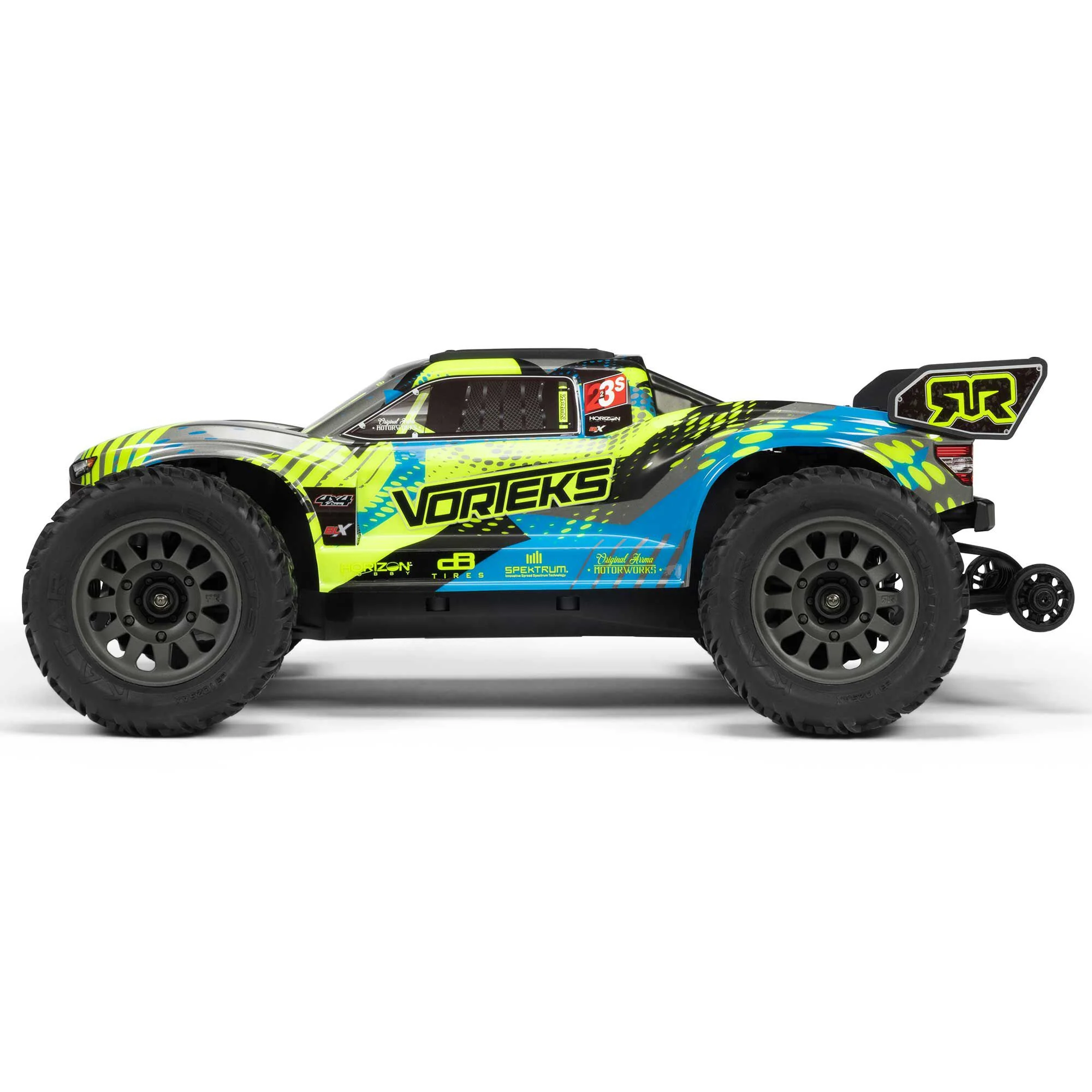 Arrma Vorteks 1/10 223S BLX brushless 4x4 stadium truck RTR jaune - ARA4305V4T2 - Image 20