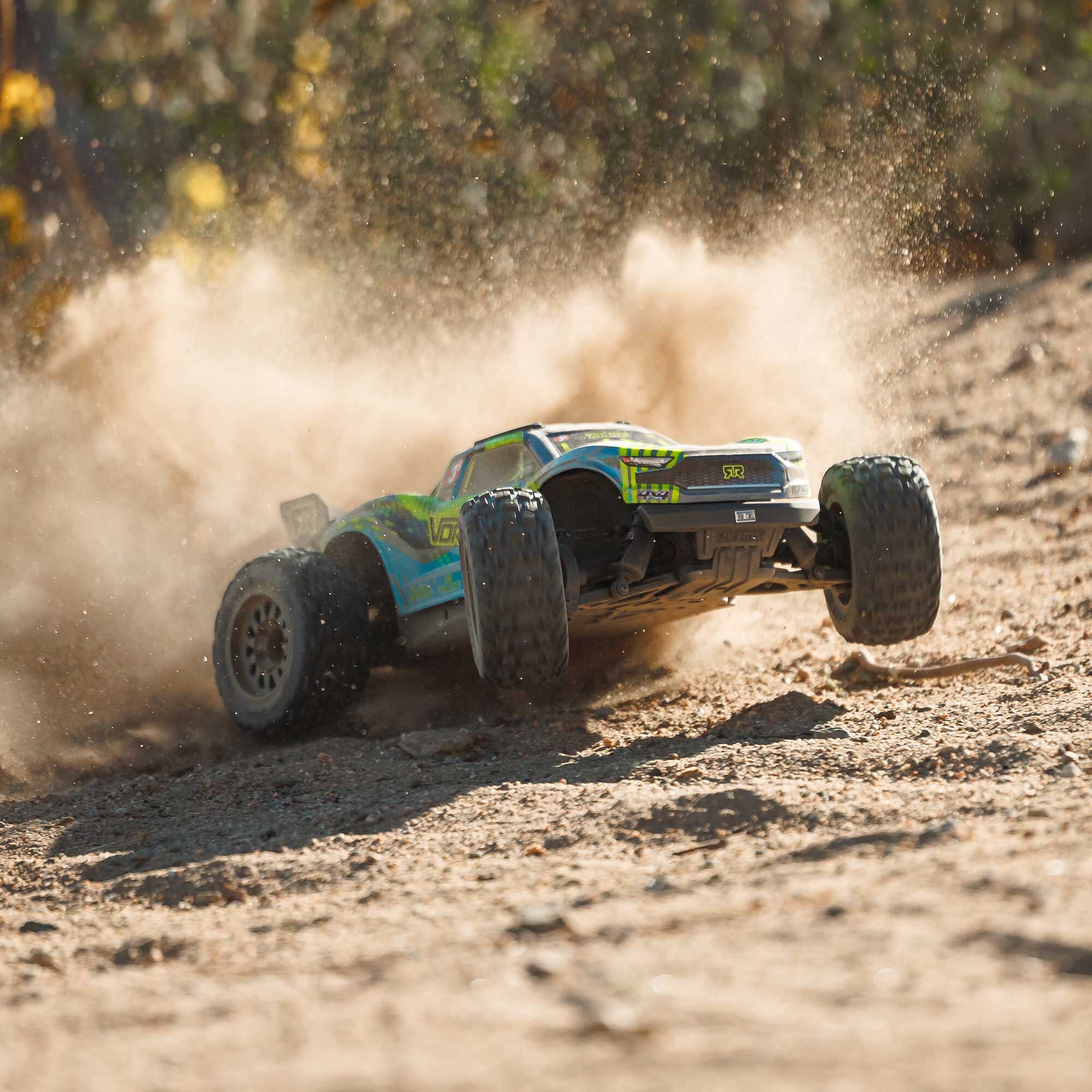 Arrma Vorteks 1/10 223S BLX brushless 4x4 stadium truck RTR jaune - ARA4305V4T2 - Image 8