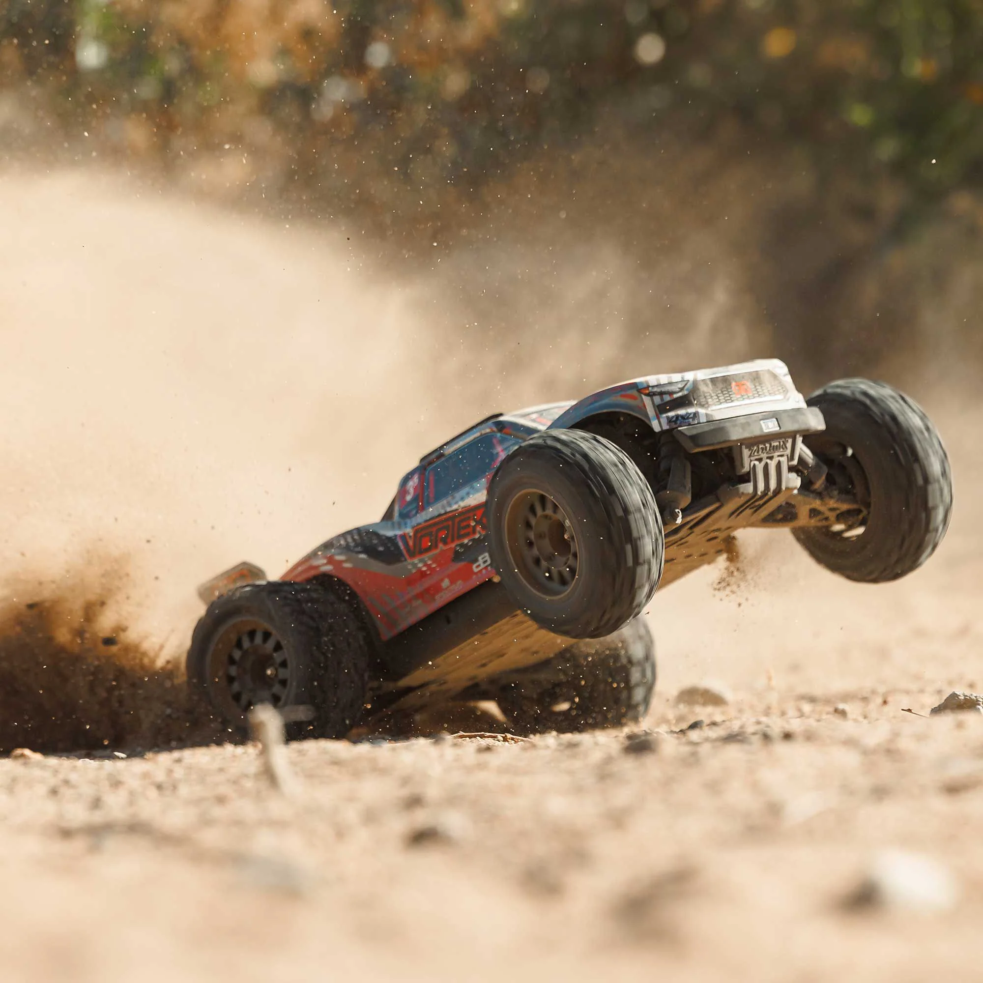 Arrma Vorteks 1/10 223S BLX brushless 4x4 stadium truck RTR rouge - ARA4305V4T1 - Image 10