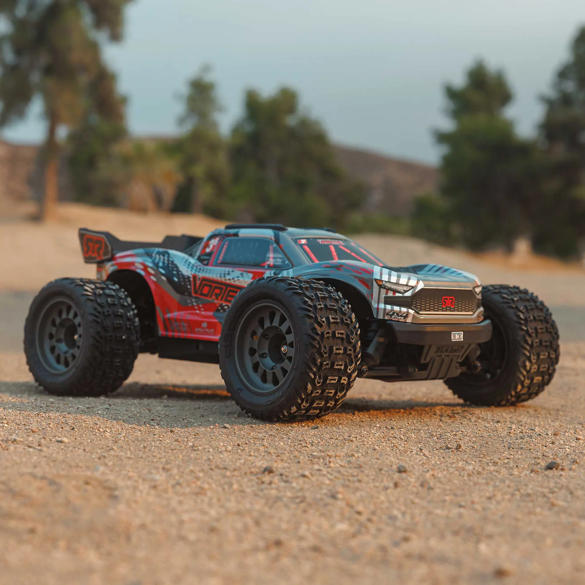 Arrma Vorteks 1/10 223S BLX brushless 4x4 stadium truck RTR rouge - ARA4305V4T1 - Image 11