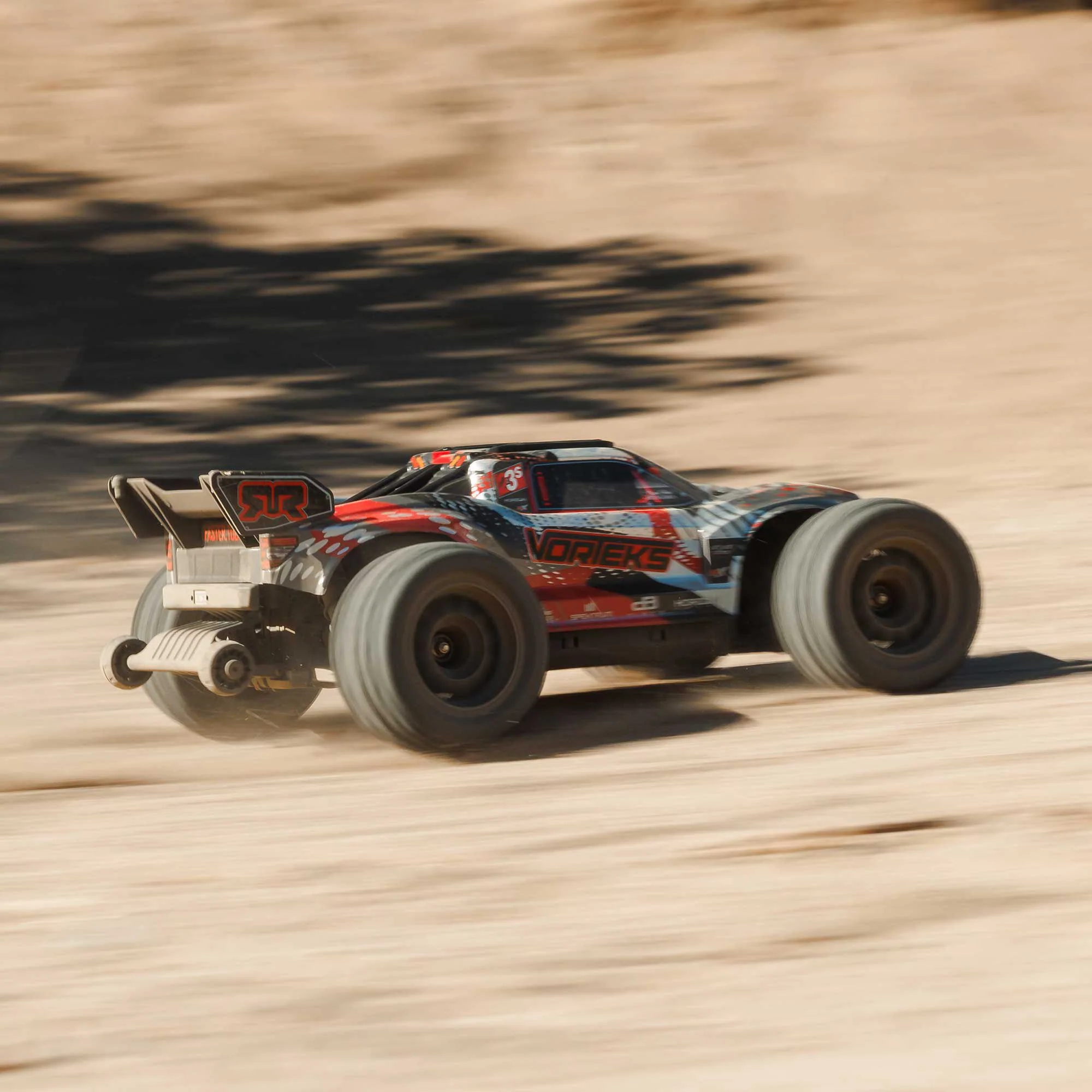 Arrma Vorteks 1/10 223S BLX brushless 4x4 stadium truck RTR rouge - ARA4305V4T1 - Image 12