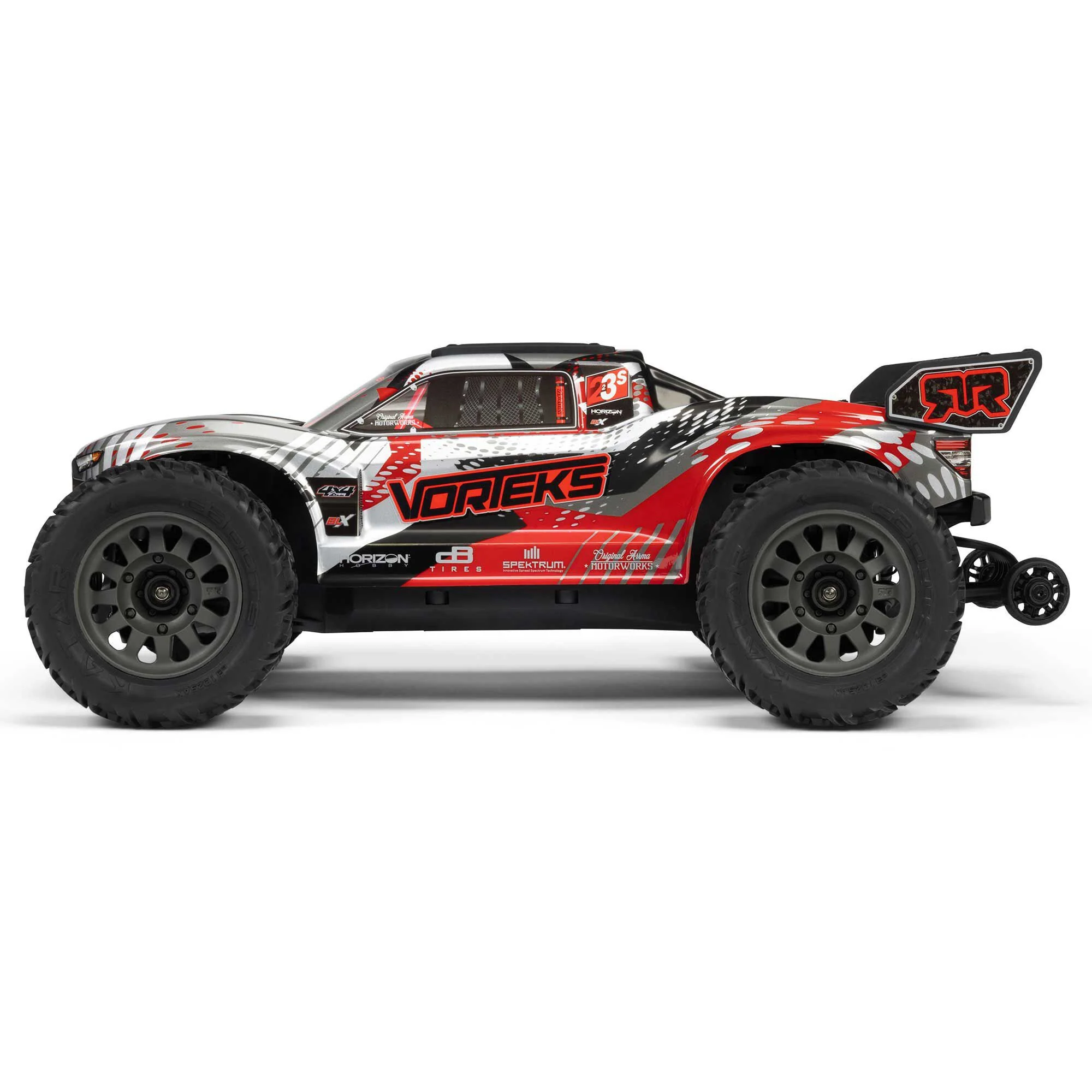 Arrma Vorteks 1/10 223S BLX brushless 4x4 stadium truck RTR rouge - ARA4305V4T1 - Image 3