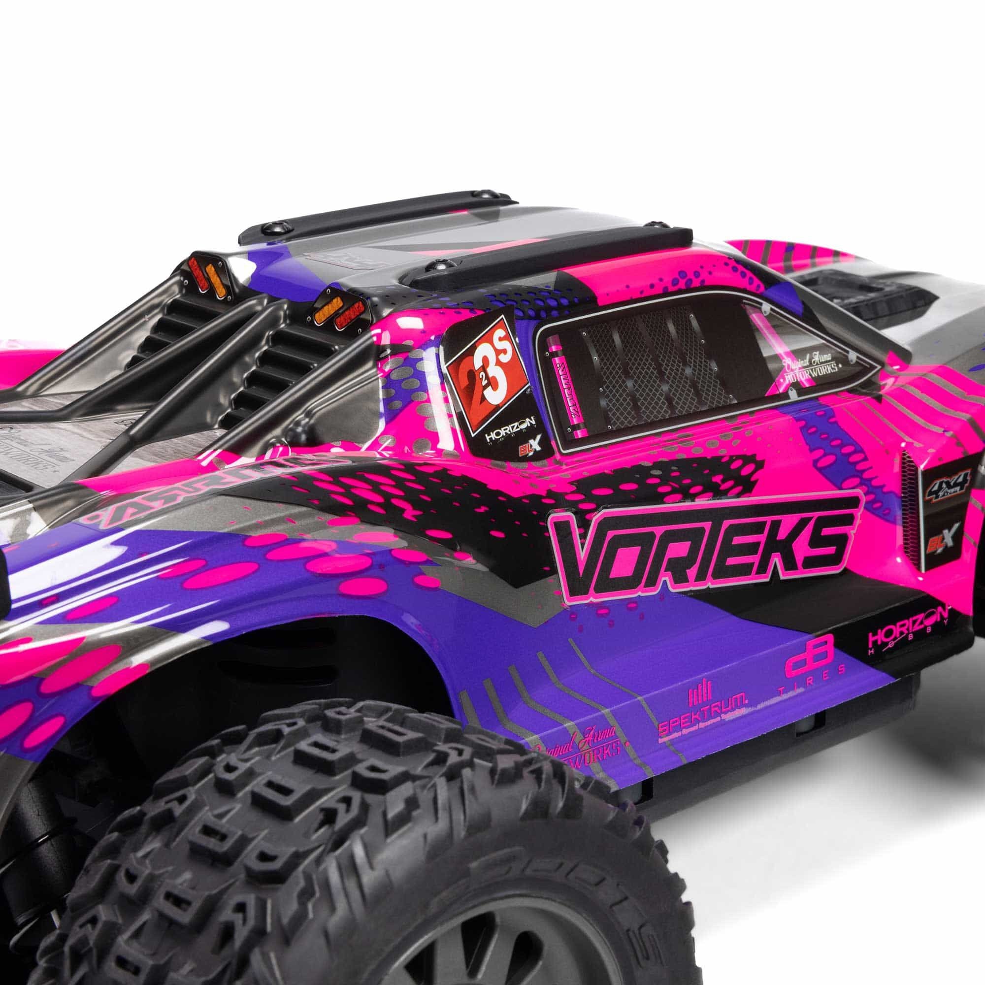 Arrma Vorteks 1/10 223S BLX brushless 4x4 stadium truck RTR violet - ARA4305V4T3 - Image 12