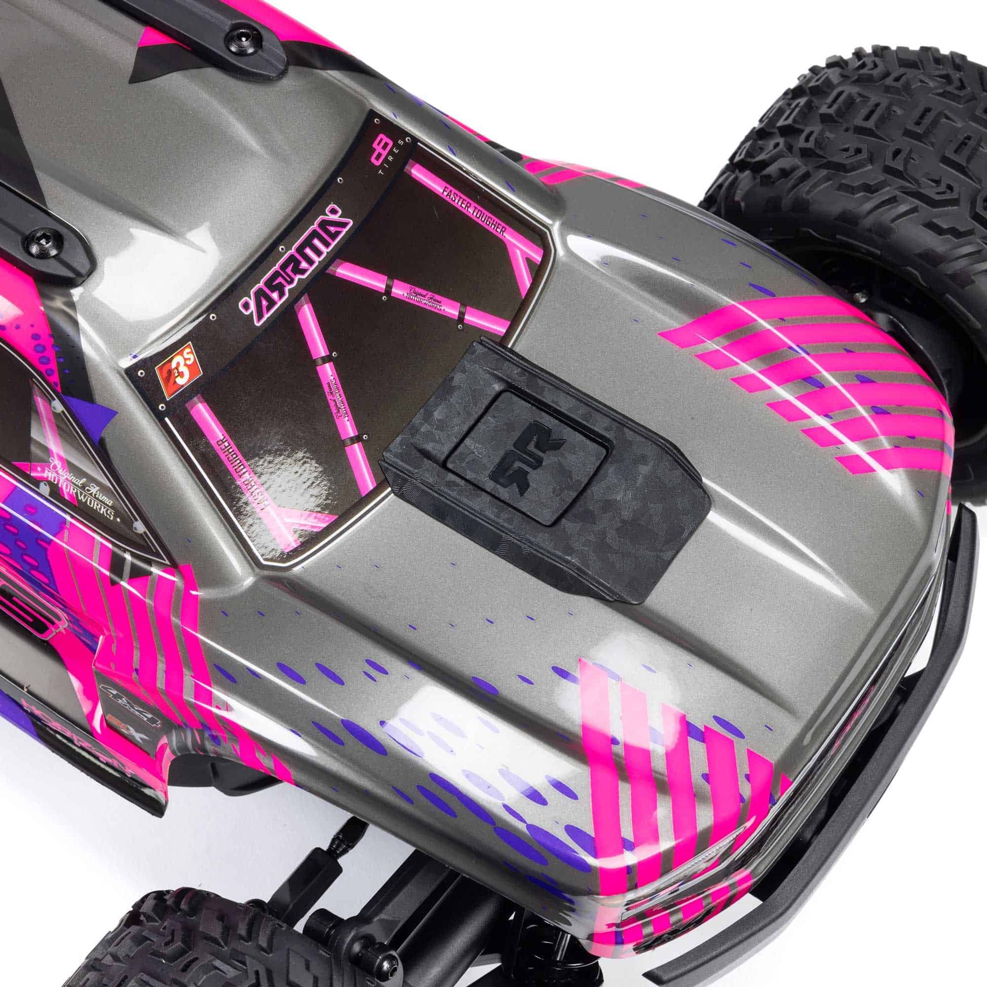 Arrma Vorteks 1/10 223S BLX brushless 4x4 stadium truck RTR violet - ARA4305V4T3 - Image 13