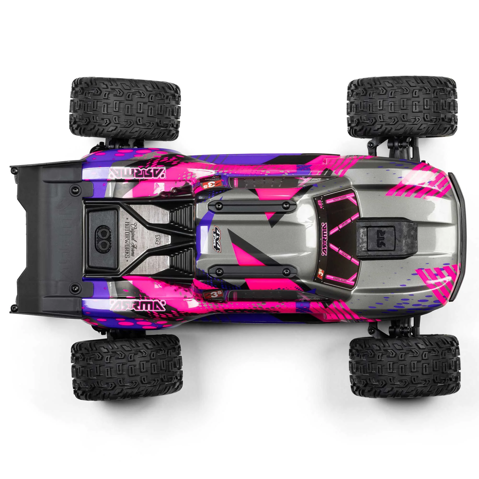 Arrma Vorteks 1/10 223S BLX brushless 4x4 stadium truck RTR violet - ARA4305V4T3 - Image 15