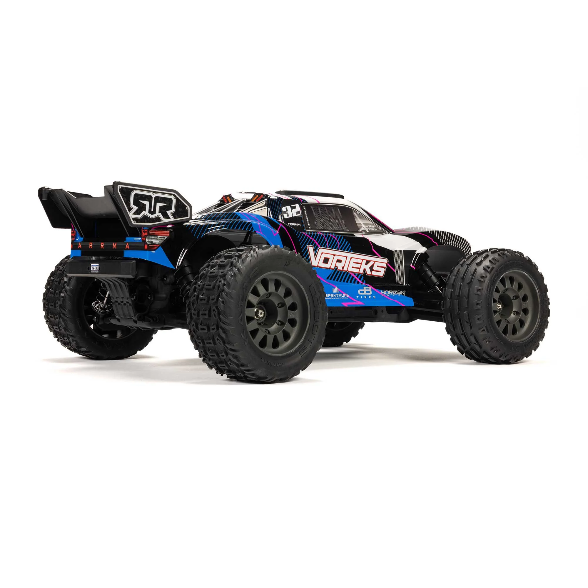 Arrma Vorteks Mega 550 2WD RTR stadium truck 1/10 bleu/rose - ARA3205T1 - Image 9