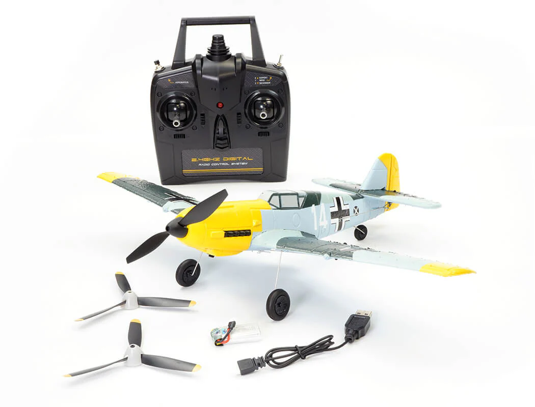 Avion télécommandé V761-11 Volantex MESSERSCHMITT BF109 avec stabilisateur de vol - Image 7