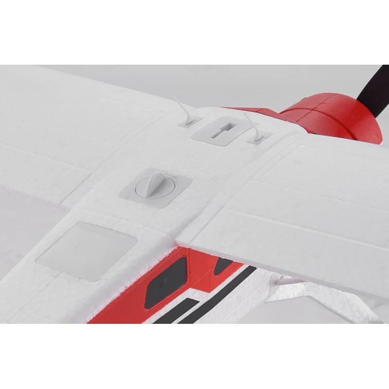 Avion débutants 1/18 800mm Beaver RTF kit - rouge - Image 6