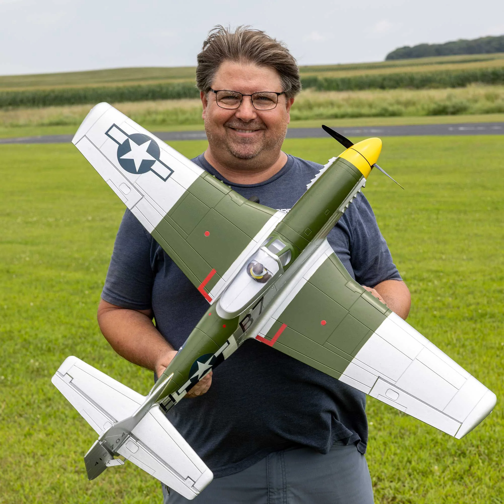 Avion E-Flite P-51D Mustang 1,0 m BNF Basic avec AS3X+ et SAFE EFL02650 - Image 18