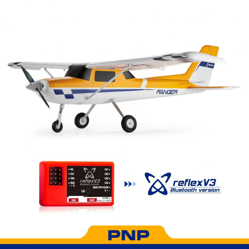 Avion FMS 1220mm Ranger V2 EP PNP reflex V3 jaune FMS147 (sans accu, chargeur, radio) - Image 2