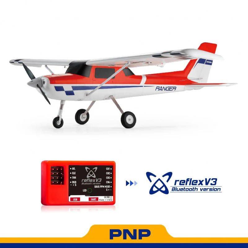 Avion FMS 1220mm Ranger V2 EP PNP reflex V3 rouge FMS147 (sans accu, chargeur, radio) - Image 2