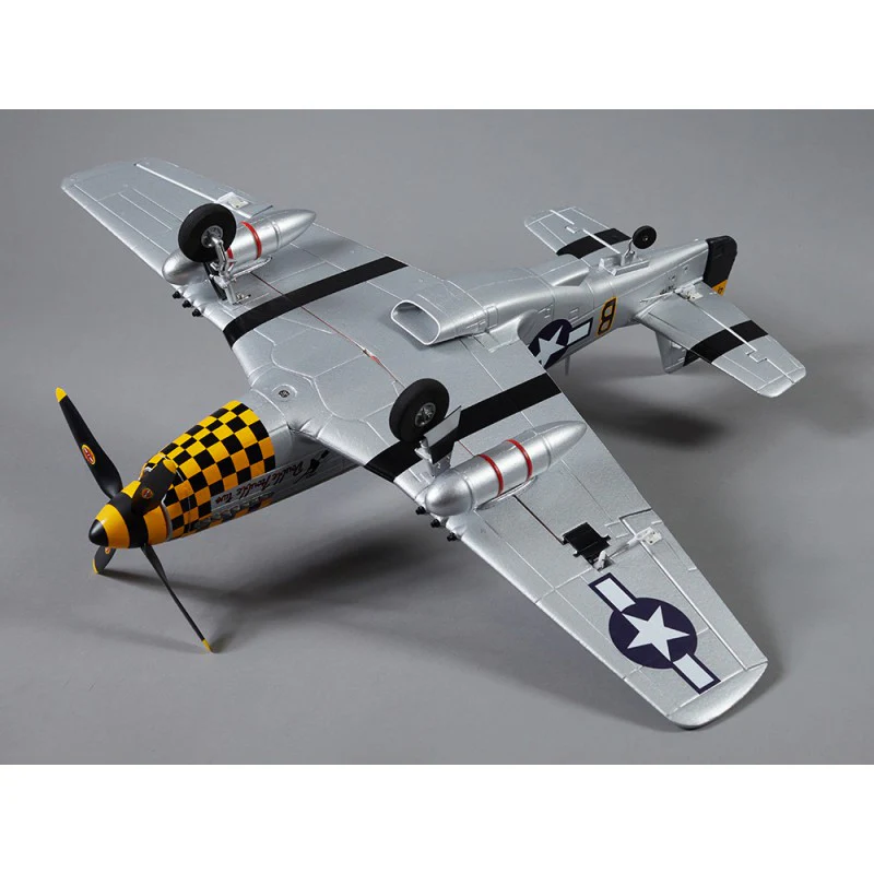 Avion RC 750mm P-51D Mustang Warbird PNP kit DB003PG - Image 10