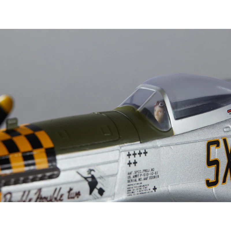 Avion RC 750mm P-51D Mustang Warbird PNP kit DB003PG - Image 5