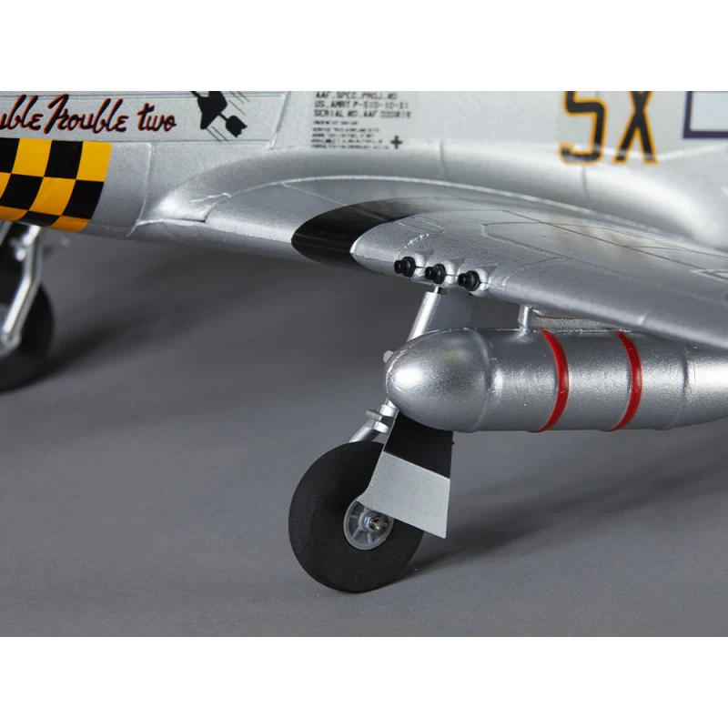 Avion RC 750mm P-51D Mustang Warbird PNP kit DB003PG - Image 7