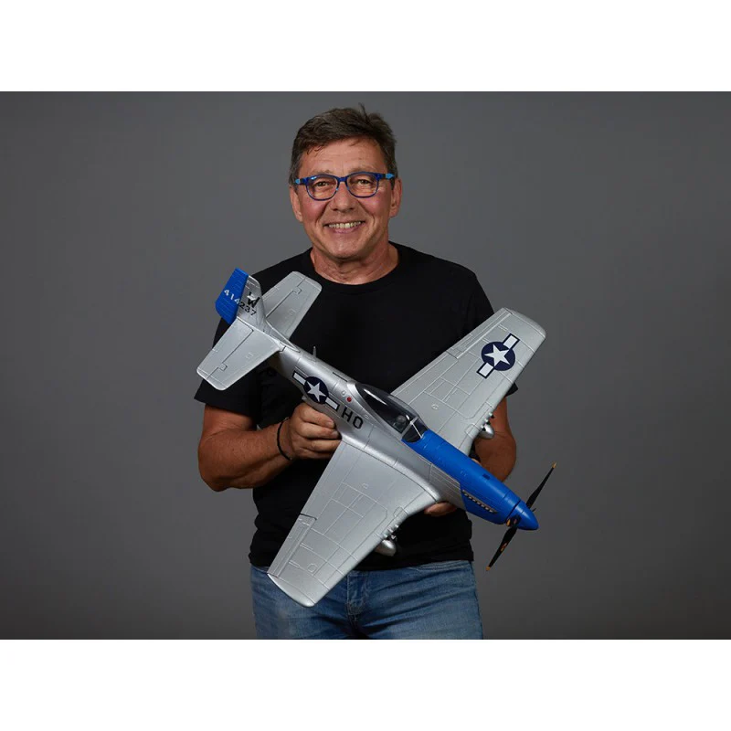 Avion RC 750mm P-51D Mustang Warbird PNP kit DB004PB - Image 10