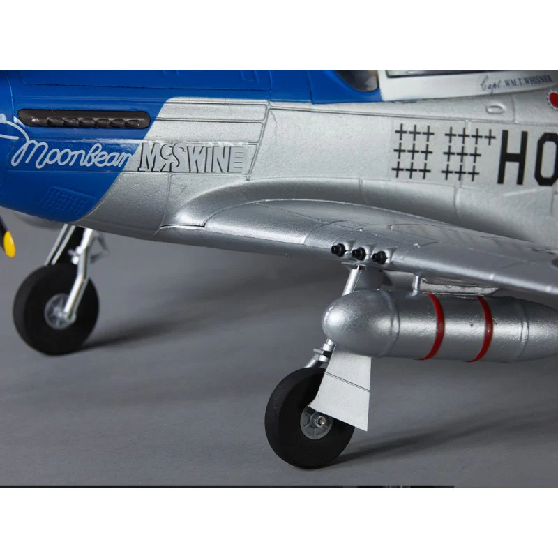 Avion RC 750mm P-51D Mustang Warbird PNP kit DB004PB - Image 6