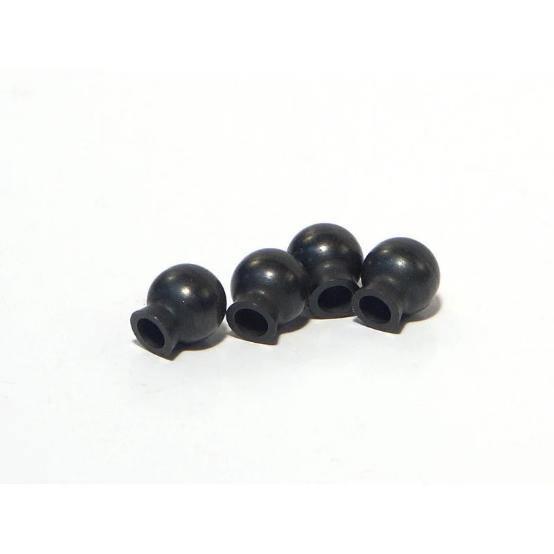 Ball 6,8x7,3x3mm (black)(4pcs) HPI 86059