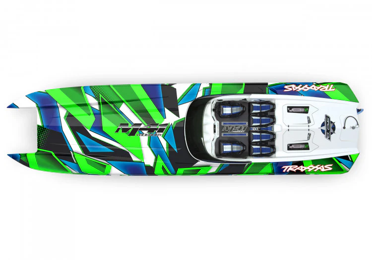 Bateau radiocommandé M41 DCB Widebody 80km/h TSM - Traxxas 57046-4 - Image 3