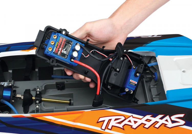 Bateau radiocommandé M41 DCB Widebody 80km/h TSM - Traxxas 57046-4 - Image 9