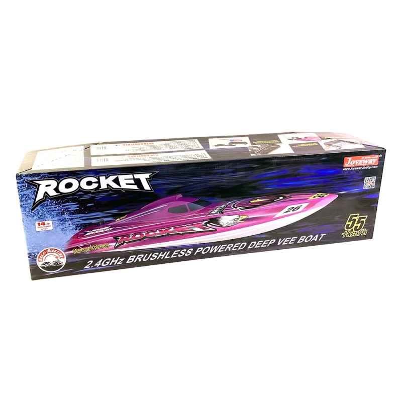 Bateau RC Brushless Joysway ROCKET Deep Vee V2 - 8651 RTR - Image 3