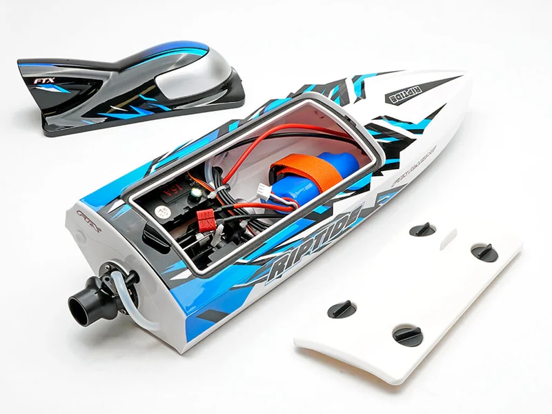 Bateau RC haute vitesse Riptide Turbojet Brushless 41cm bleu - Image 3