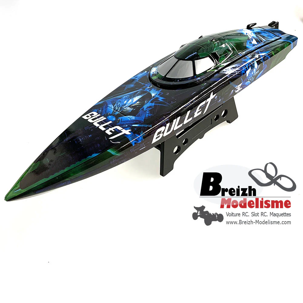 Bateau RC Joysway Bullet V4 740mm Brushless 4S 60km/h ARTR - 8301V4 - Image 7