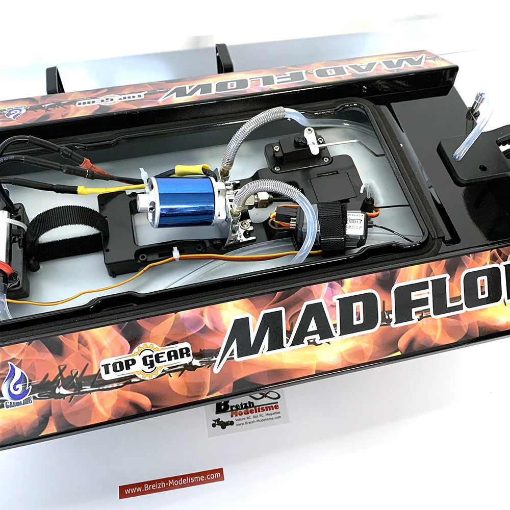 Bateau RC Joysway Mad Flow V3 F1 BL Brushless RTR 55km/h - 8653V3 - Image 5