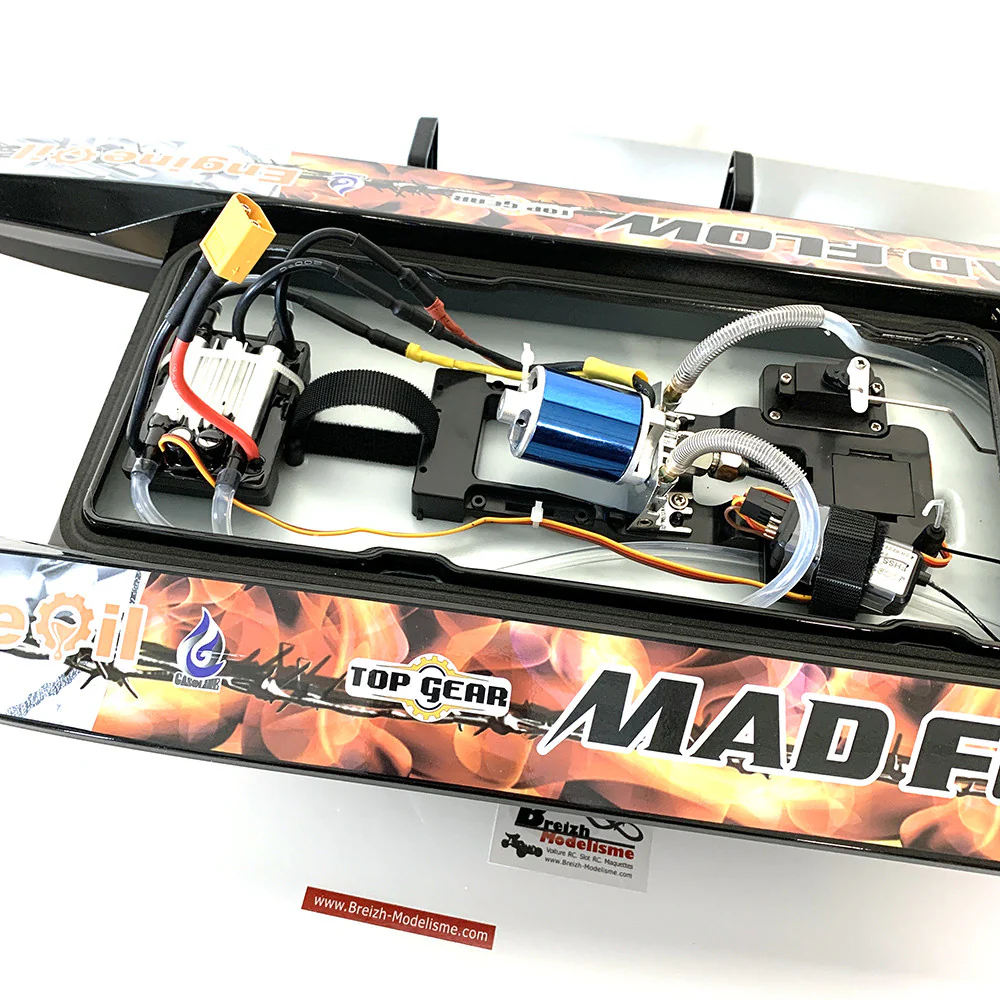 Bateau RC Joysway Mad Flow V3 F1 BL Brushless RTR 55km/h - 8653V3ARTR - Image 7