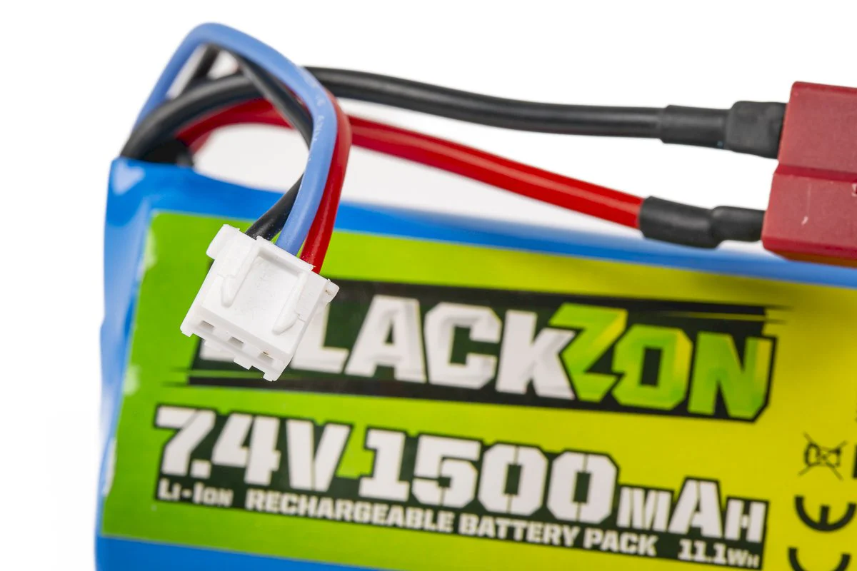 Batterie Li-ion 7.4v 1500mAh Blackzon Smyter 540149 - Image 3