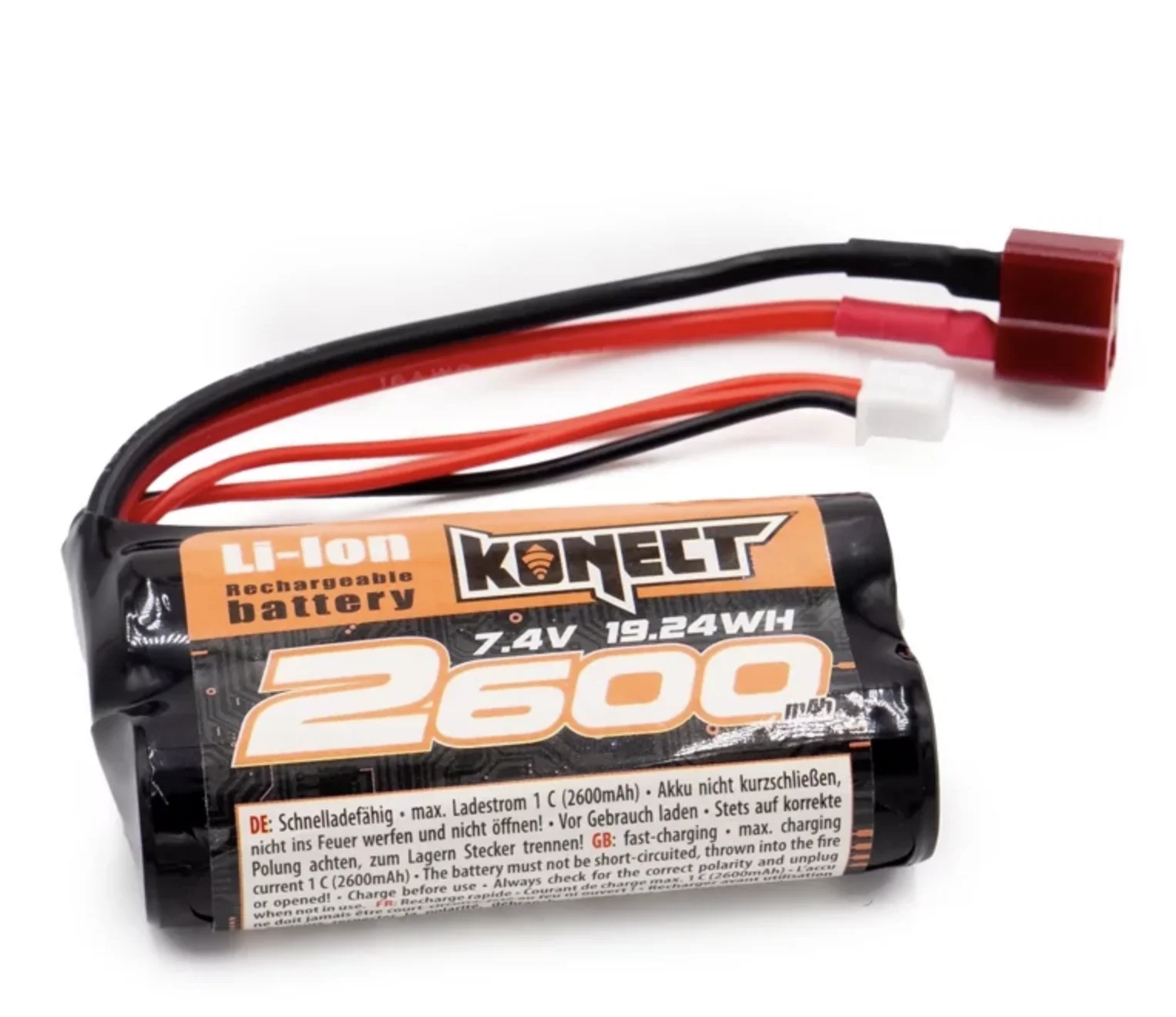 Batterie li-ion 7.4V 2600 mA Funtek STX G1 / MTX / T4965/34 - KN-LI0742600