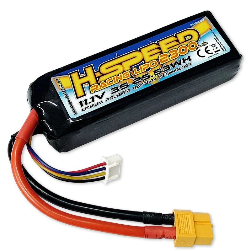 Batterie LiPo 2300mAh 11,1V XT60 pour Traxxas mini XRT