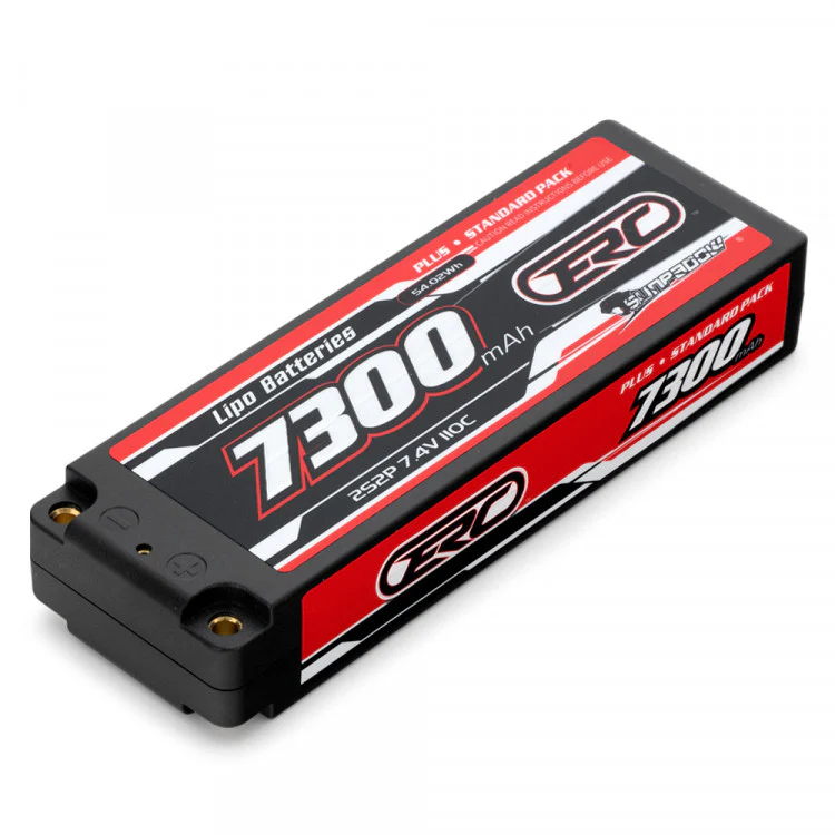 Batterie Lipo 2S 7,4V 7300mAh 110C 2S2P (139x47x25mm)